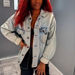 Vintage Levis distressed denim jacket